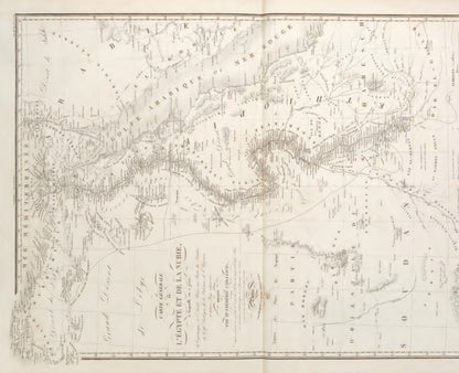 General map of Egypt and Nubia