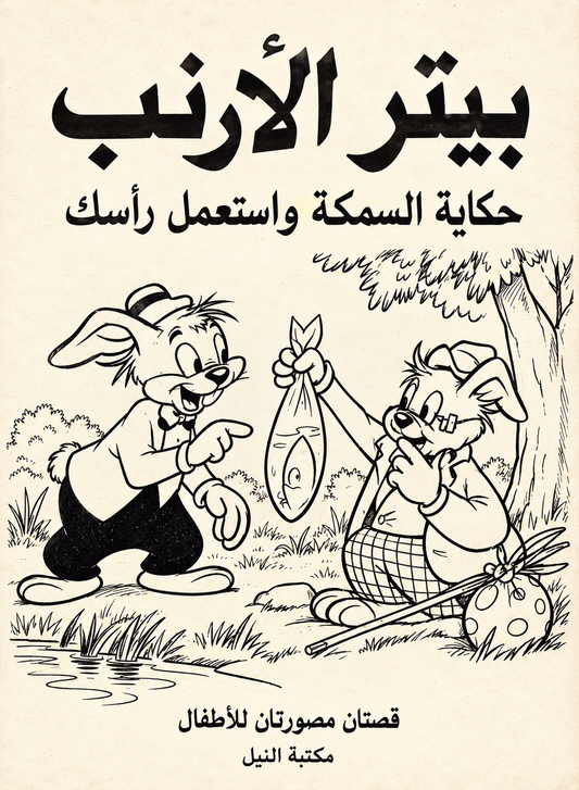 غلاف بيتر الأرنب — قصتان مصورتان للأطفال