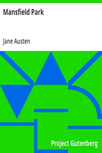Mansfield Park by Jane Austen — Fiction / Novel