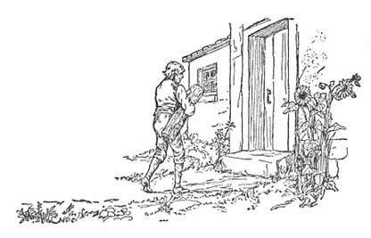 Original Alice Carsey illustration from Pinocchio