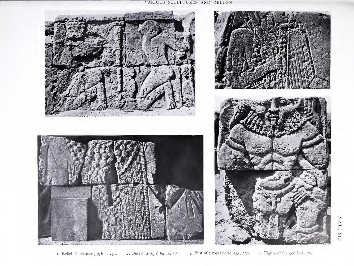 Original Meroë sculpture and relief photographs