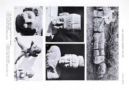 Original photographs of royal statues from the Keniseh