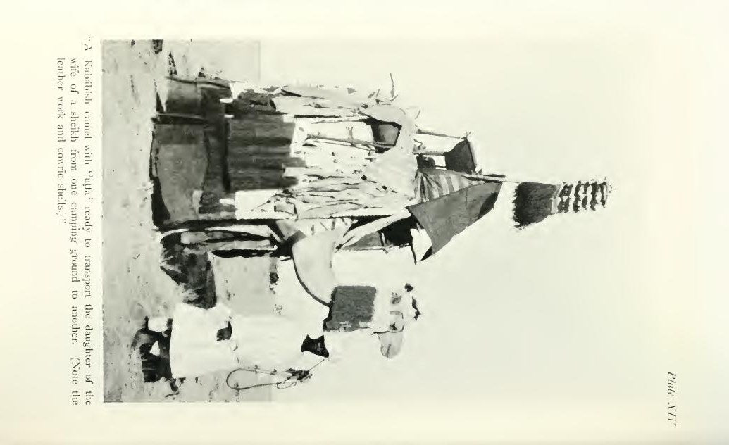 Camel equipment and leatherwork in Kordofan