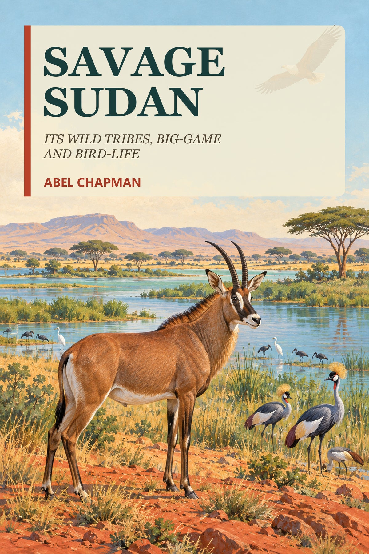 Savage Sudan by Abel Chapman — illustrated EPUB cover
