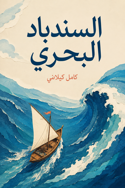 السندباد البحري — كامل كيلاني، غلاف الطبعة العربية