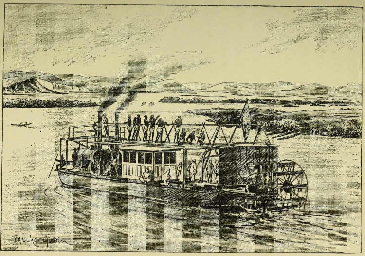 Original illustration of the Stanley steamer