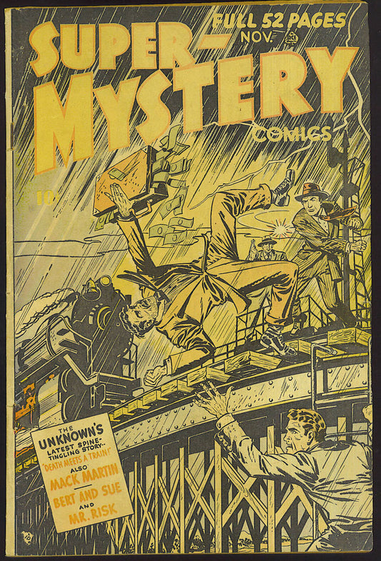 Cover of Super Mystery Comics v08n02