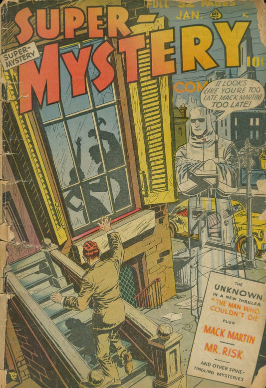 Cover of Super Mystery Comics v08n03