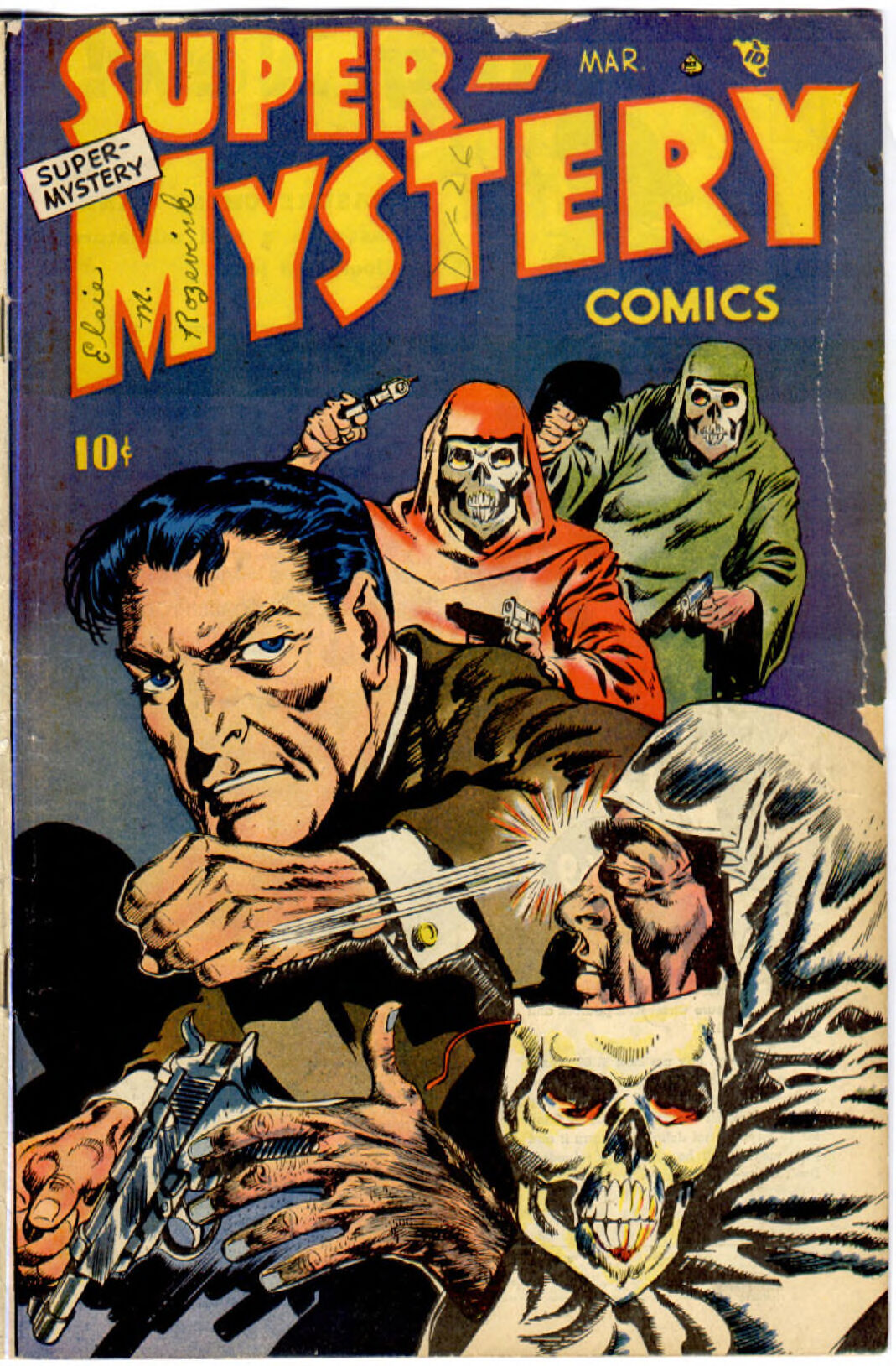 Cover of Super Mystery Comics v08n04