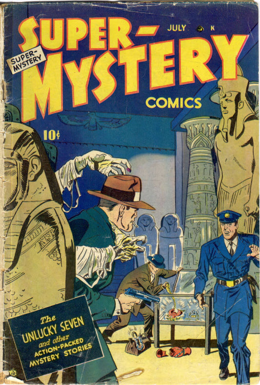 Cover of Super Mystery Comics v08n06