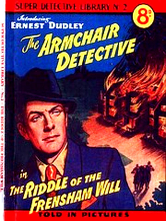 Super Detective Library 002 — Golden Age comic book cover