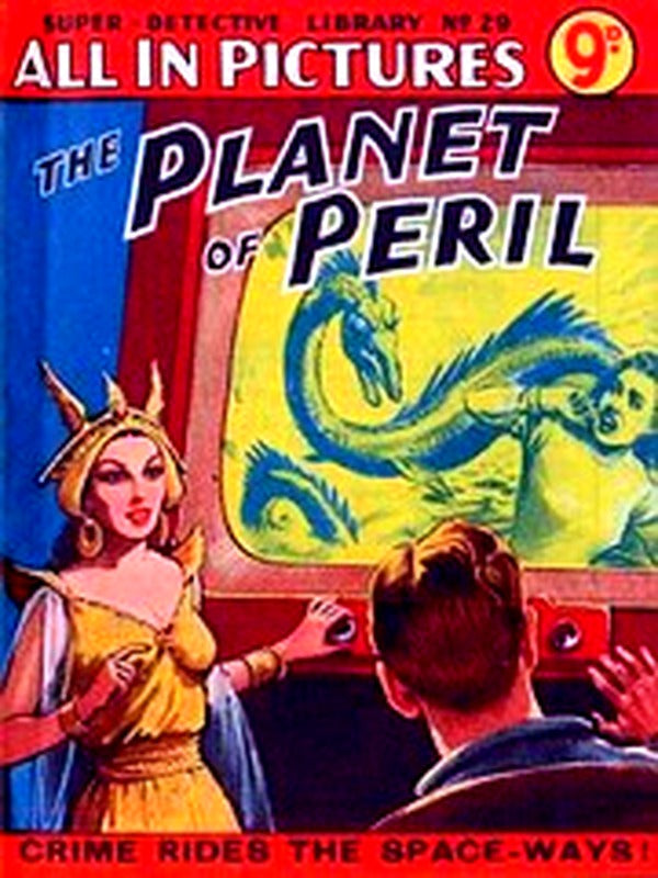Super Detective Library 029 — Golden Age comic book cover