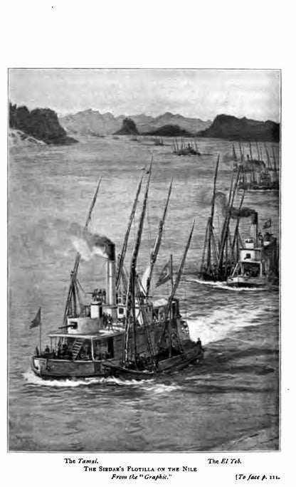 The Sirdar's flotilla — original illustration