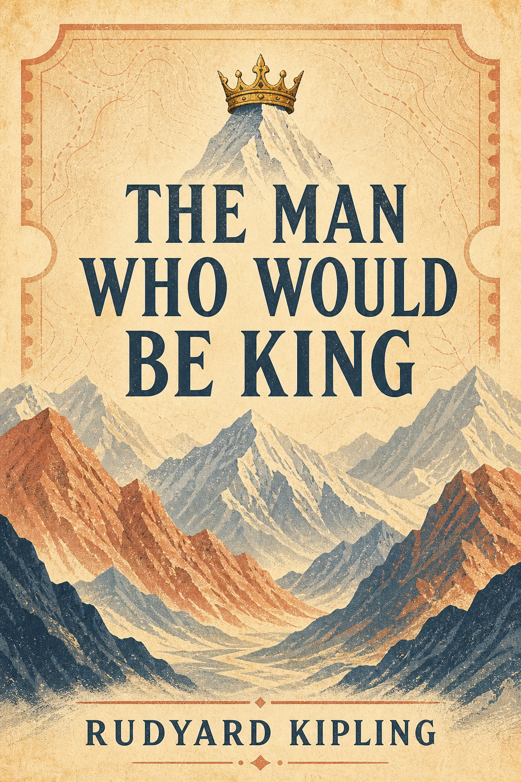 The Man Who Would Be King by Rudyard Kipling — Nile Book Store cover