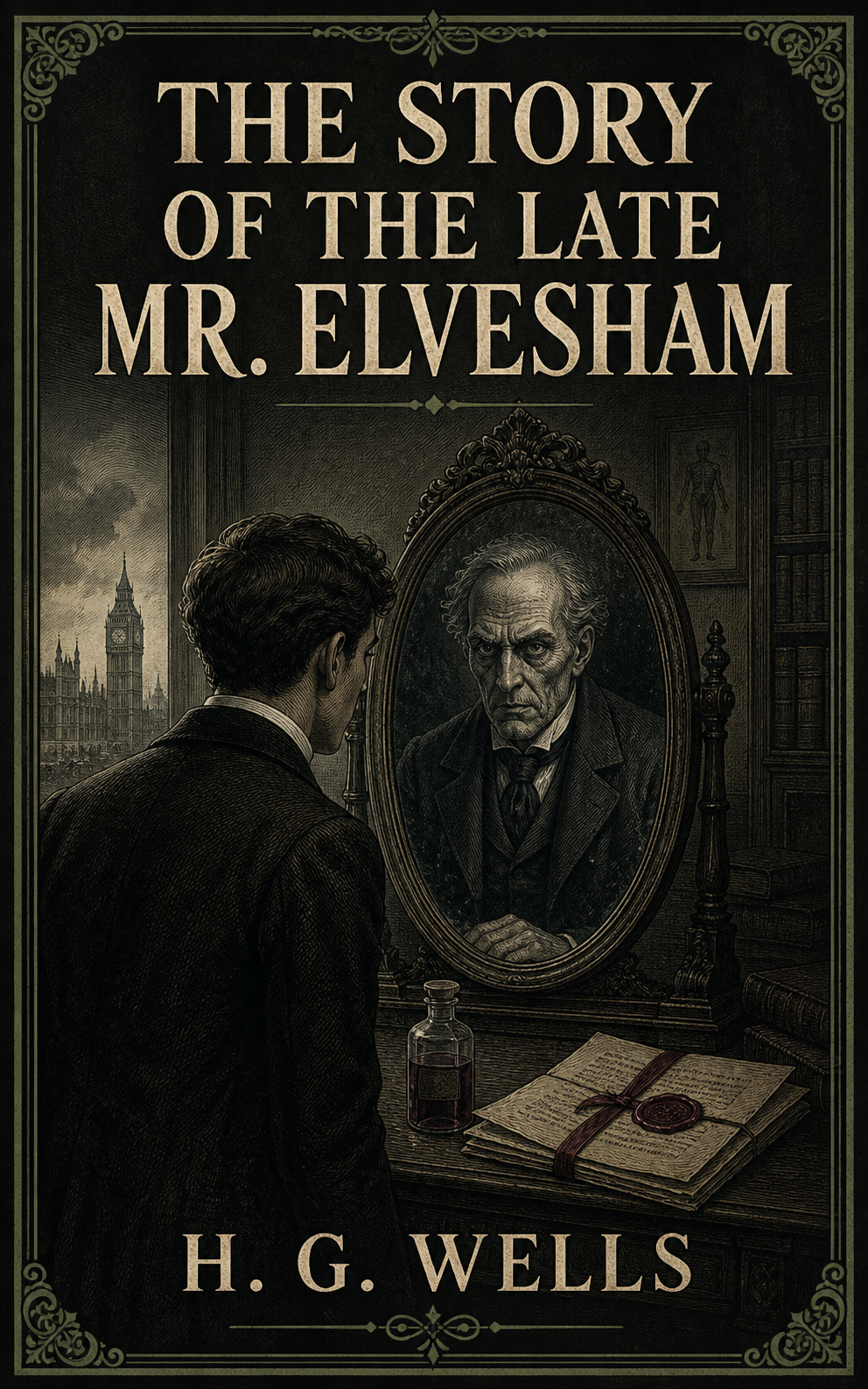 The Story of the Late Mr. Elvesham by H. G. Wells — EPUB and audiobook cover