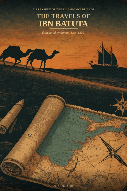 The Travels of Ibn Batuta - Nile Book Store cover