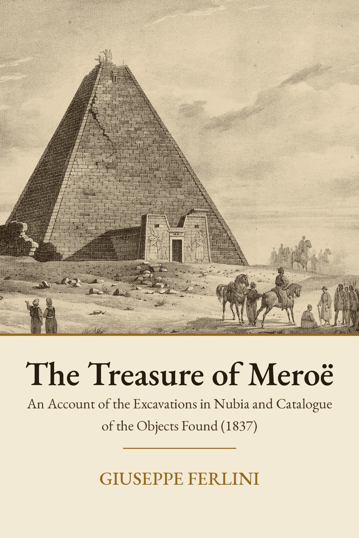 The Treasure of Meroë – Giuseppe Ferlini – cover