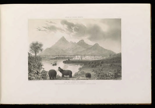 Mount Fazogli — original Trémaux atlas illustration