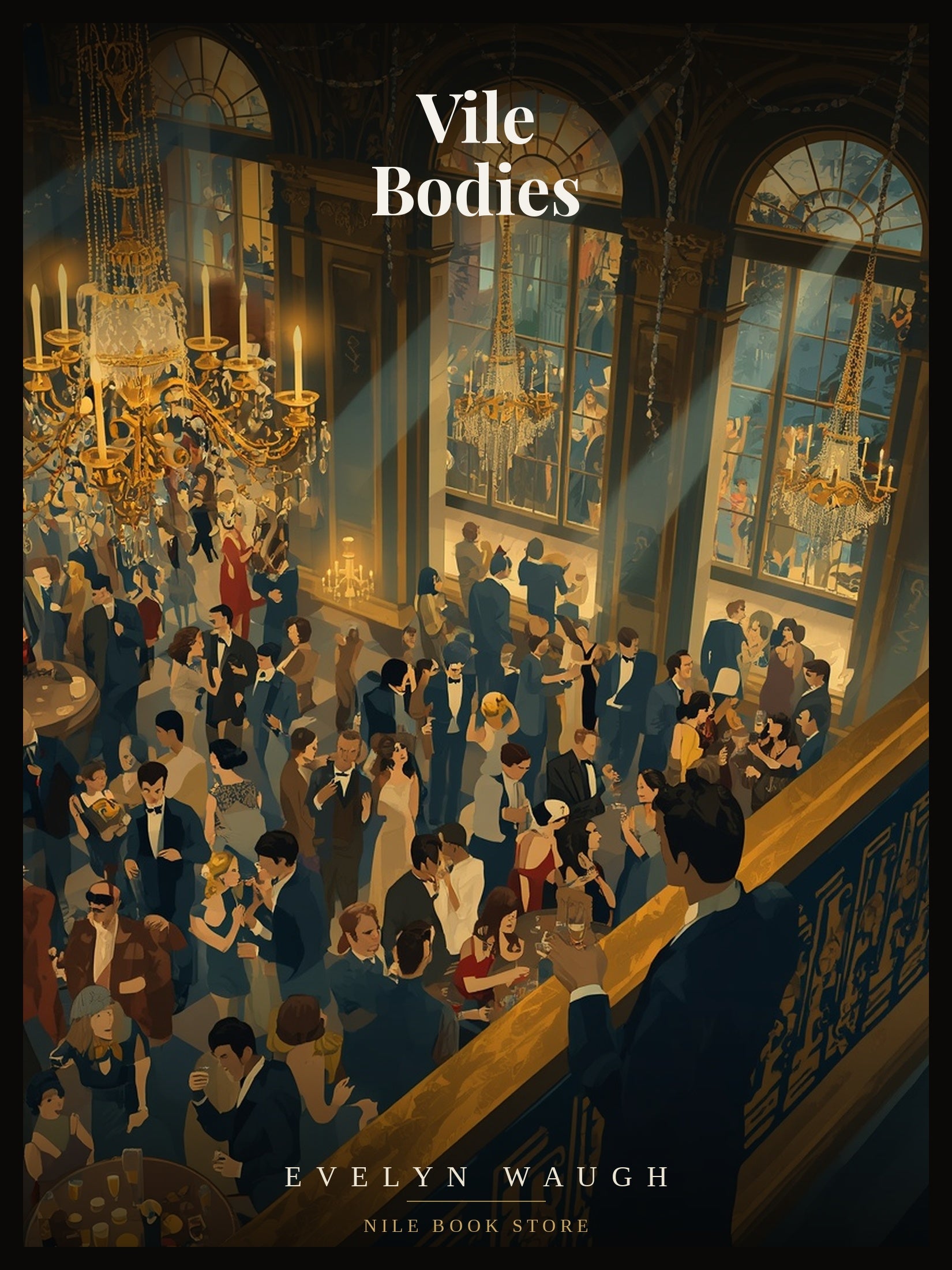 Vile Bodies by Evelyn Waugh — cover