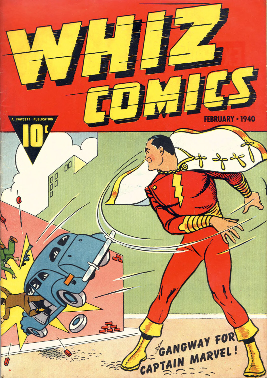 Cover of Whiz Comics 002
