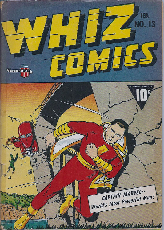 Cover of Whiz Comics 013
