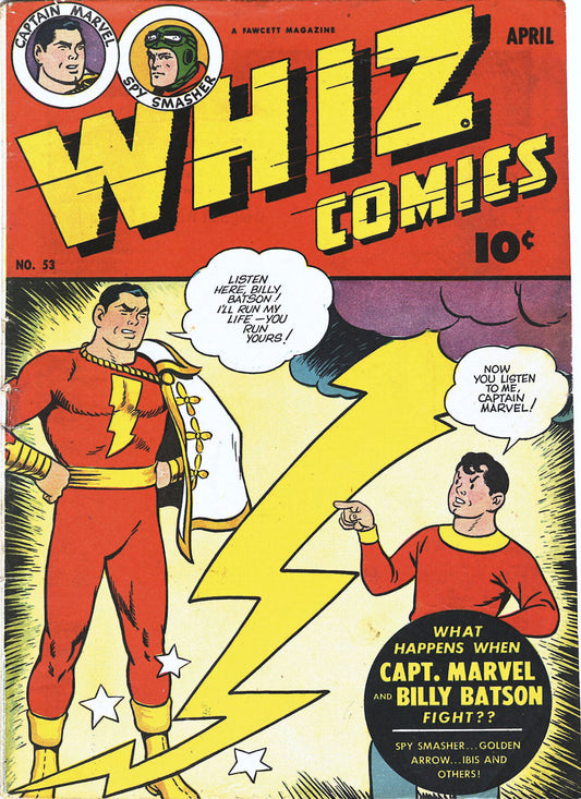 Cover of Whiz Comics 053