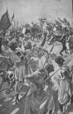 Original W. Rainey cavalry illustration